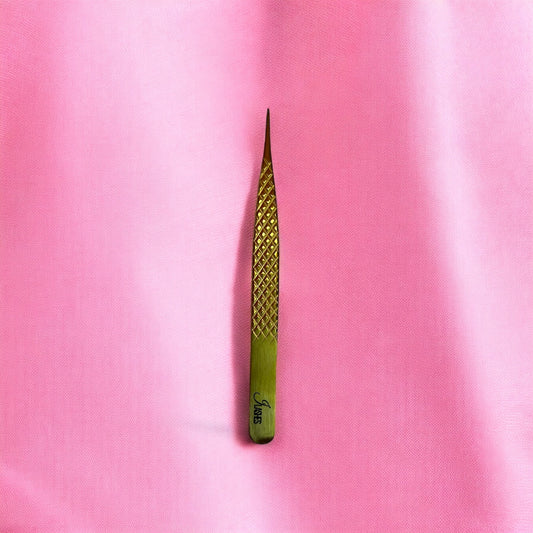 Pince Droite Professionnelle – Extension de Cils
